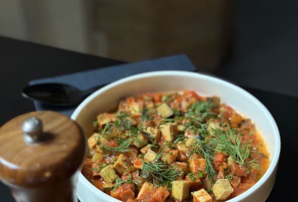 Leczo z tofu