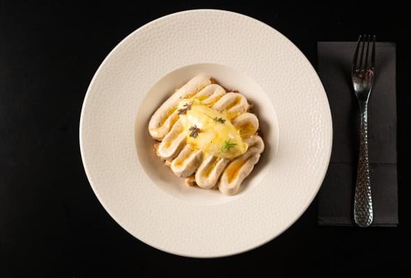 Prażone jabłka z trawą cytrynową